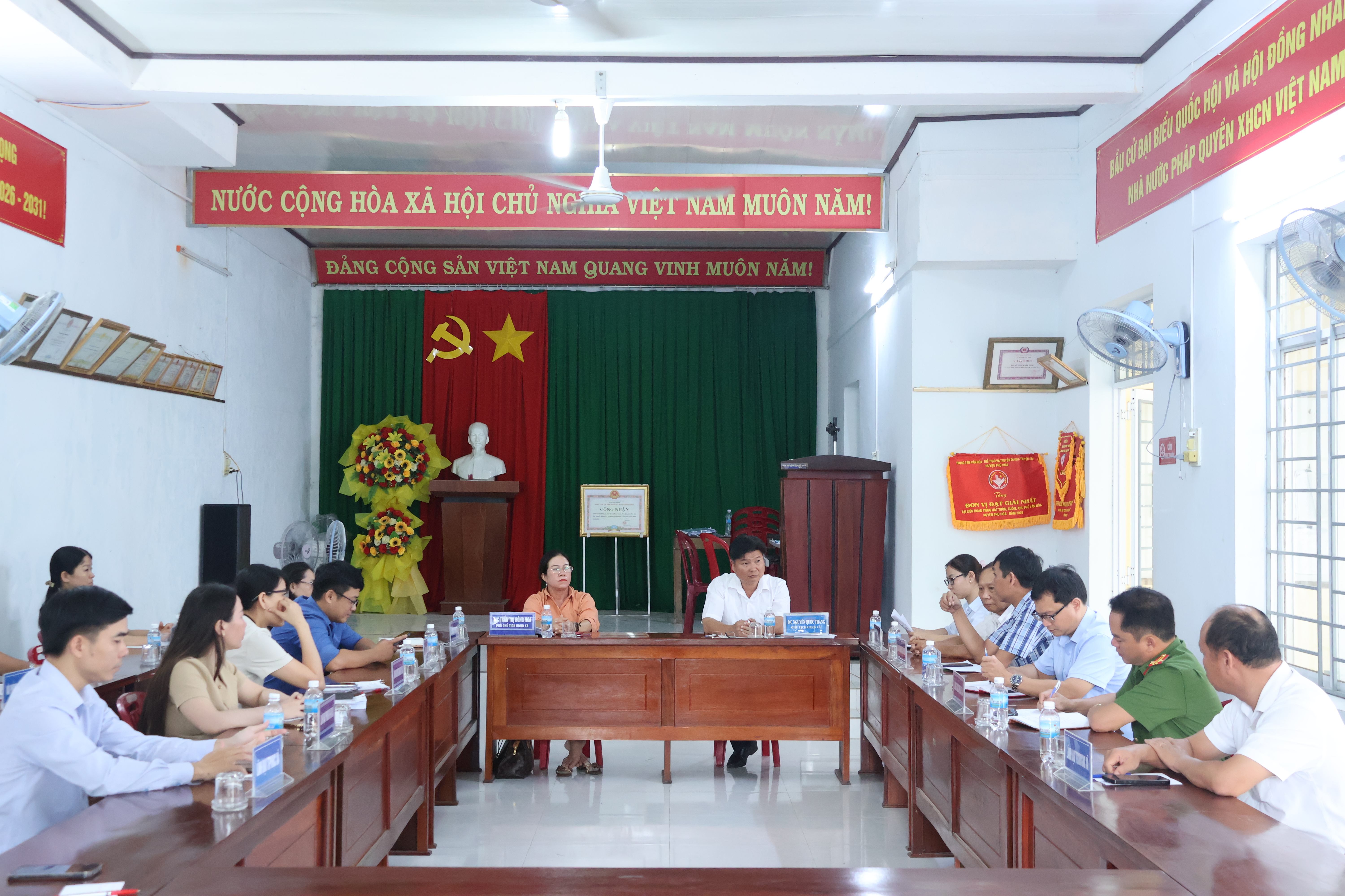 Chủ tịch UBND xã tiếp công dân định kỳ tháng 8 năm 2026